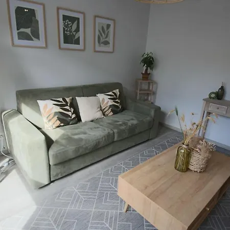 T3 75 M2 3 Chambres, Balcon, Aix Les Bains 公寓 艾克斯莱班
